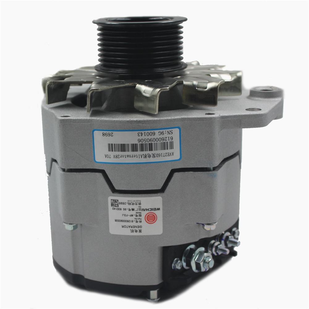 612600090506 Truck WD615 WP10 motor alkatrész generátor Weichai Sinotruck Shacman számára